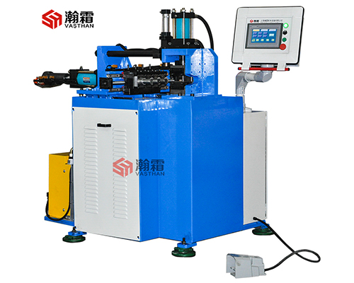 HSE-4-7 四工位管端成型機(jī) 縮管機(jī)、鐓頭機(jī)、擠包機(jī) 伺服換工位